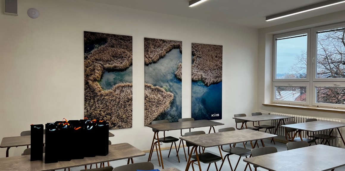 KVIS Lounge - učebna na Stavební škole ve Vysokém Mýtě