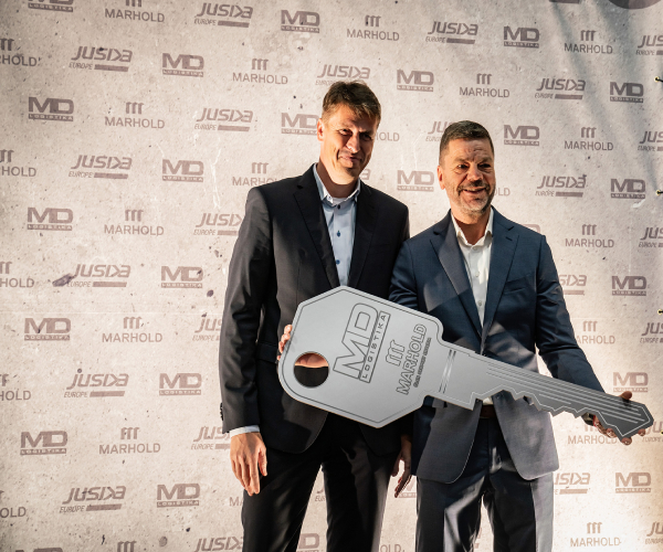 Včera jsme slavnostně předali dosavadní největší stavbu v historii Marholdu