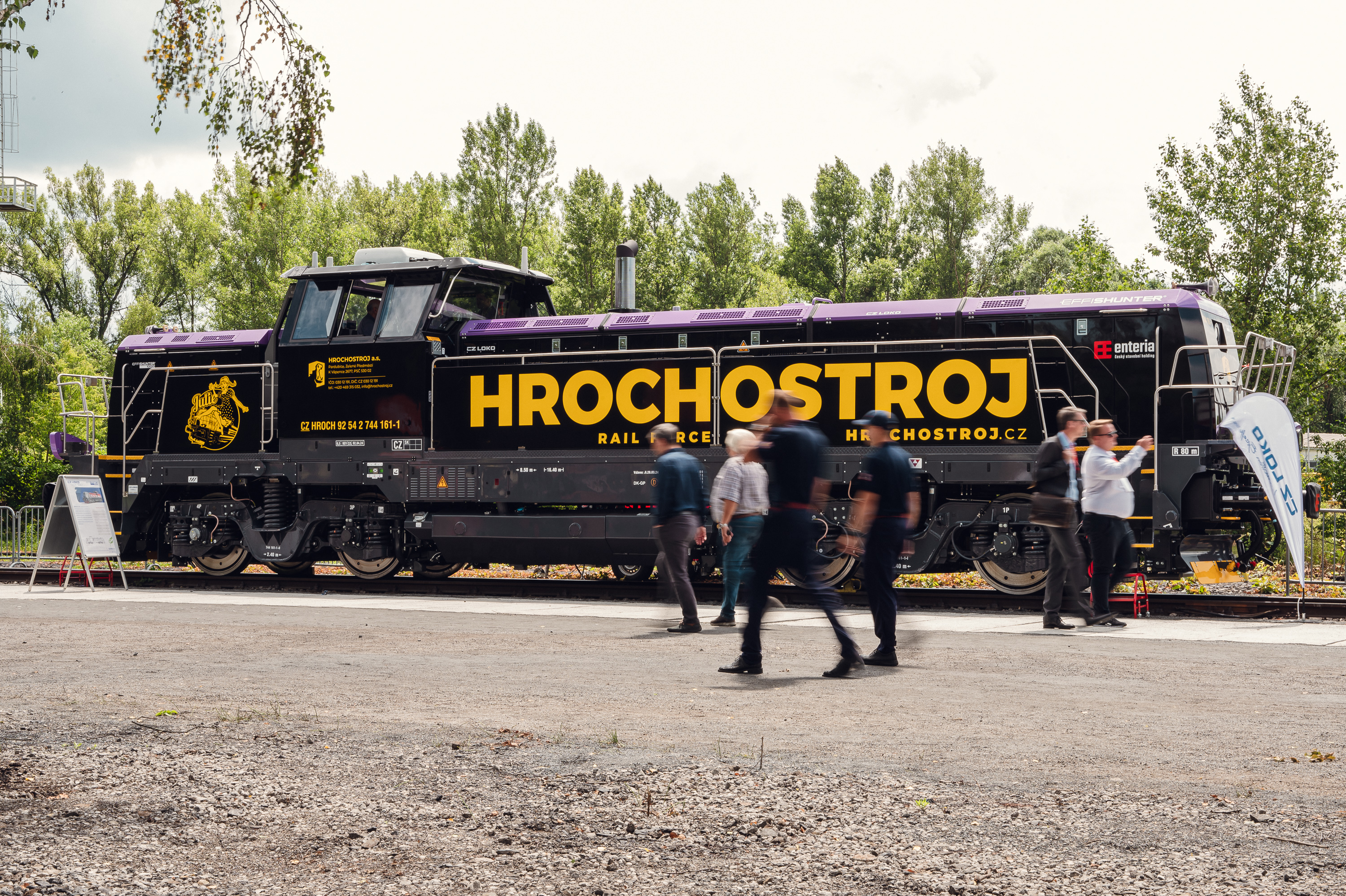 Hrochostroj rozšířil flotilu o novou lokomotivu EffiShunter 1000