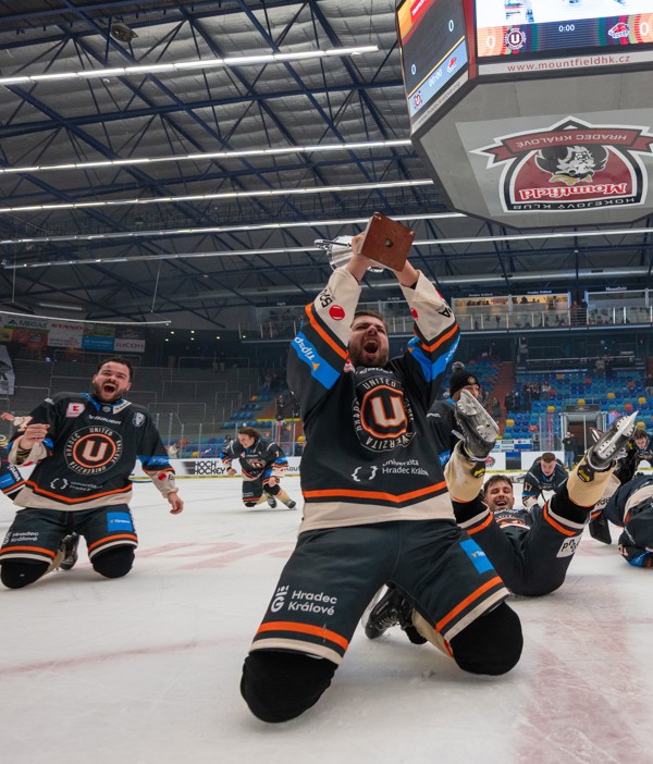 Odvetu hokejových svěřenců enterie a ventia tentokrát vyhráli hradečtí UNIted
