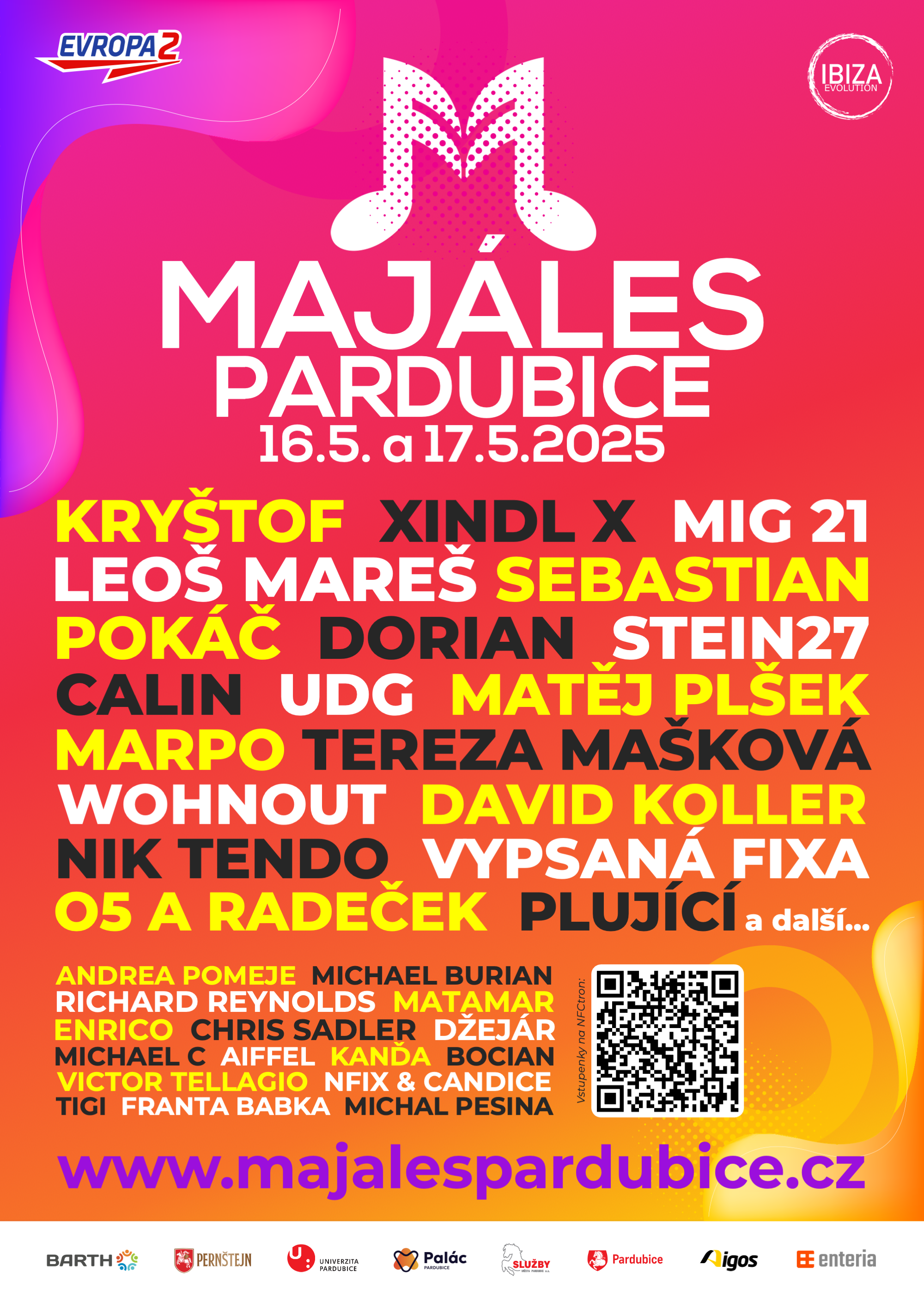 Lístky na MAJÁLES 2025 za zvýhodněnou cenu – jen pro NÁS!